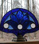 Cobalt Fan Lamp