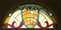 Victorian Half Round Window