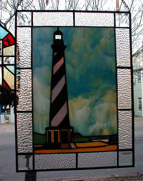 Stained Glass Lighthouse