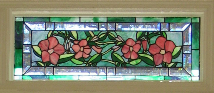 Mandevilla Stained Glass Transom