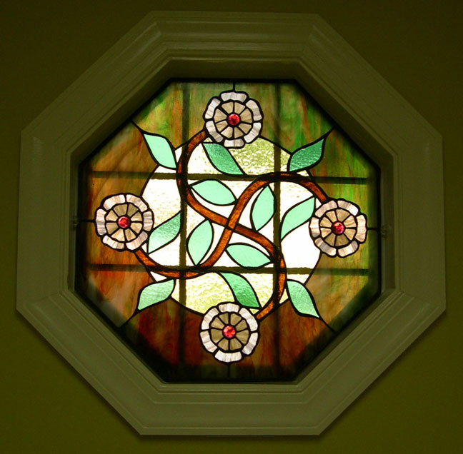 Octagonal Stained Glass Window