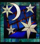 Starry starry night stained glass